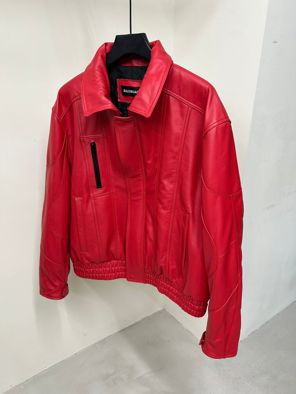 Balenciaga Runway Leather  Jacket