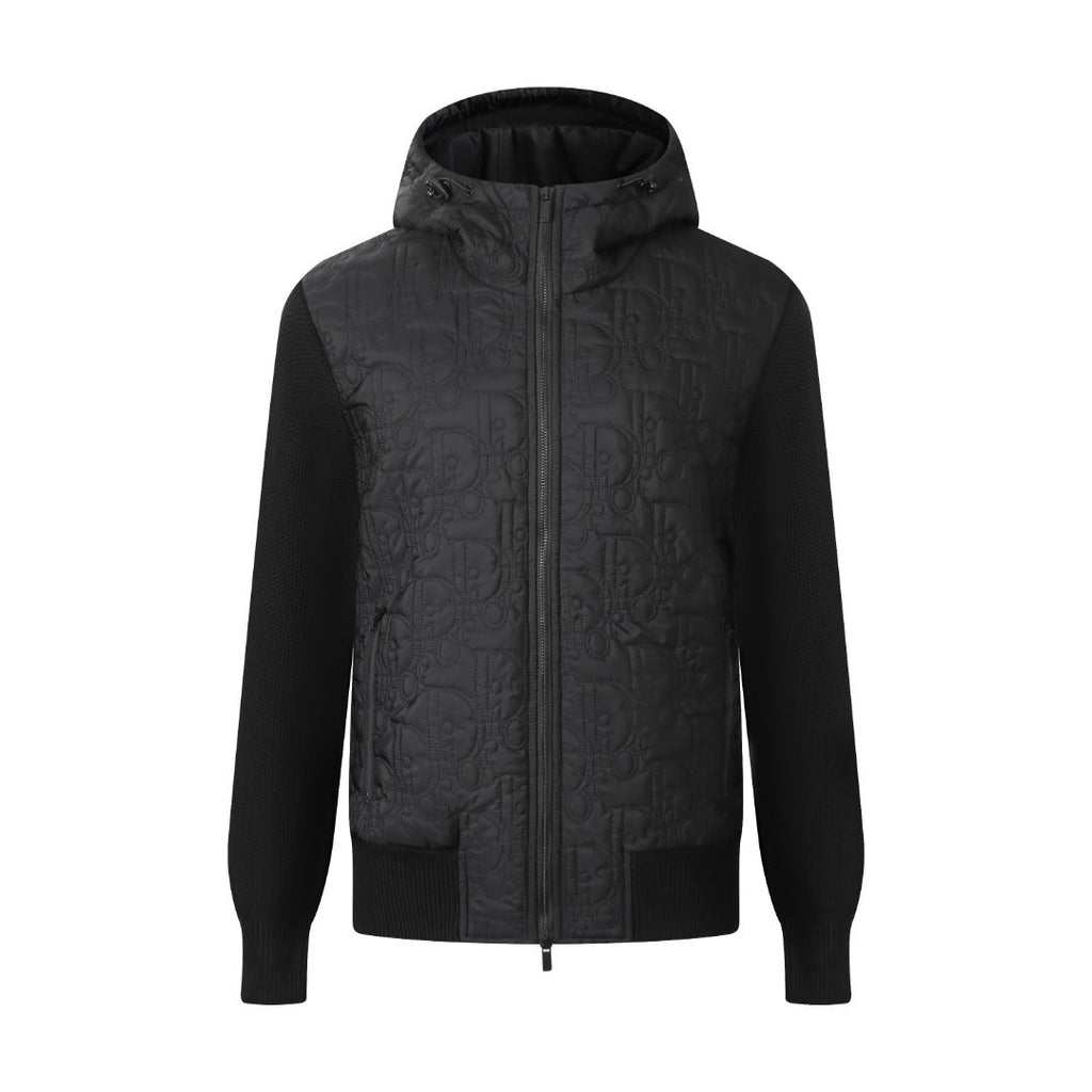 DIOR Embroidered Knitted Patchwork Jacket