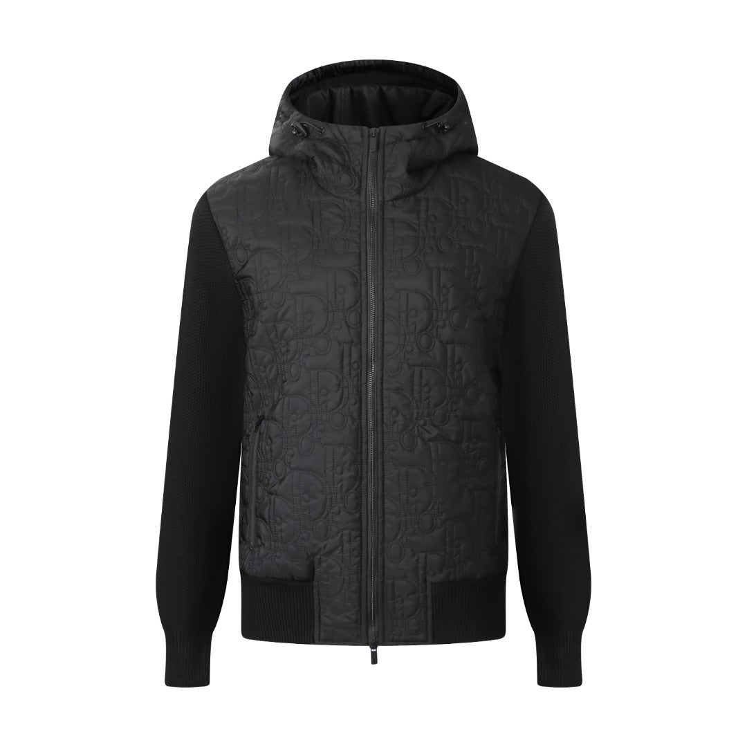 DIOR Embroidered Knitted Patchwork Jacket