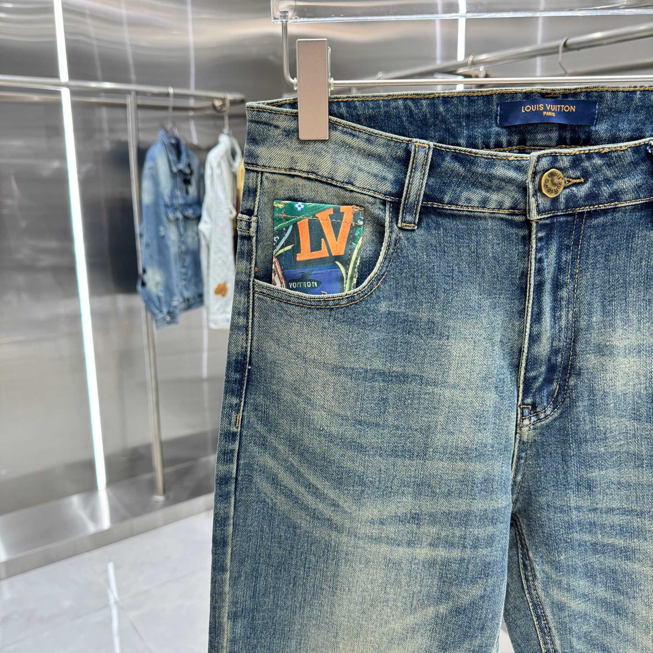 LV Straight-Leg Jeans