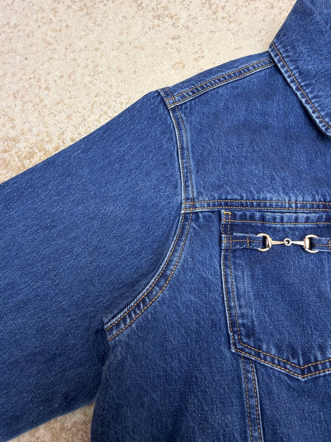 Gucci Horsebit Denim Jacket