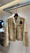 Chanel Rabbit Fur Coat