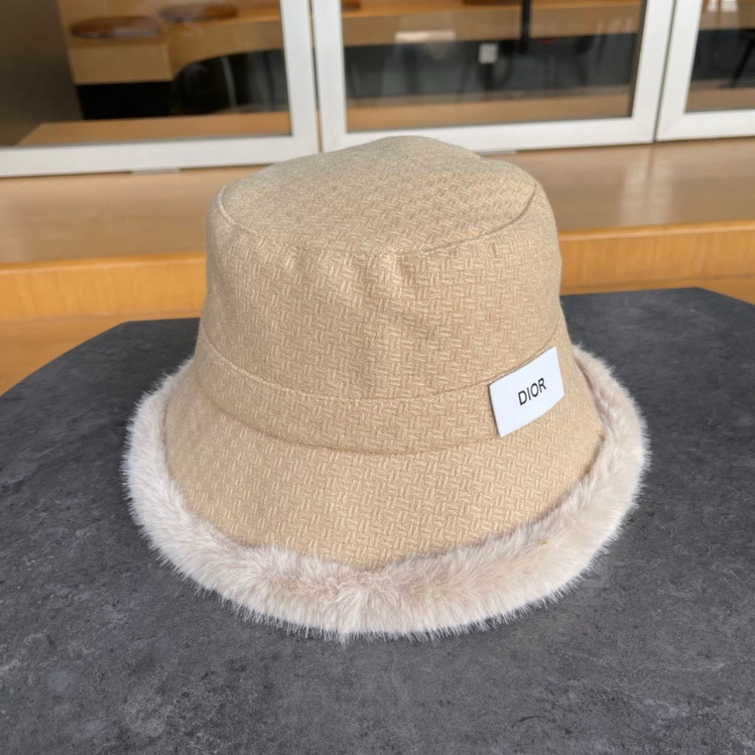 Dior Plush Bucket Hat