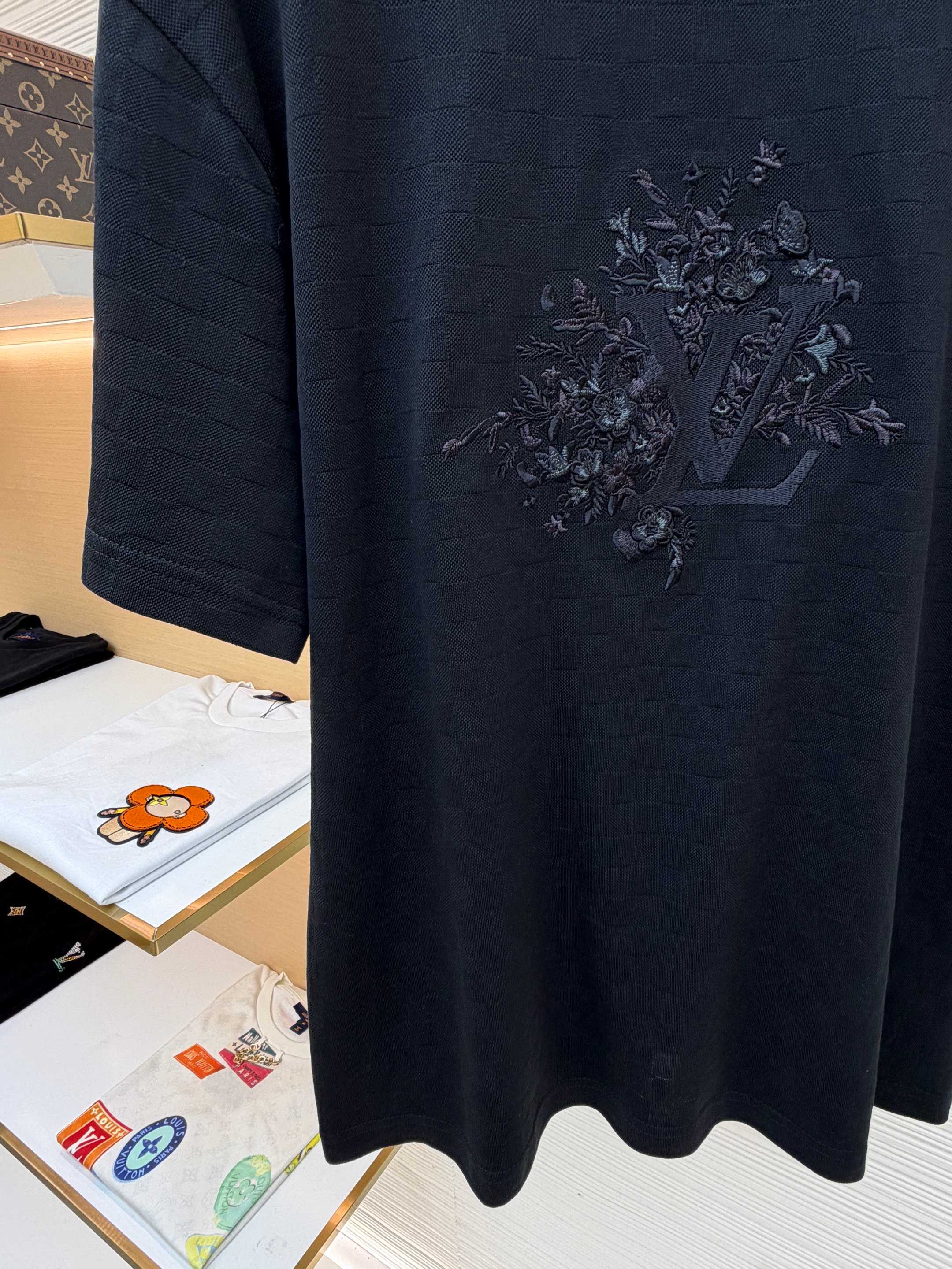 LV Embroidered T-Shirt