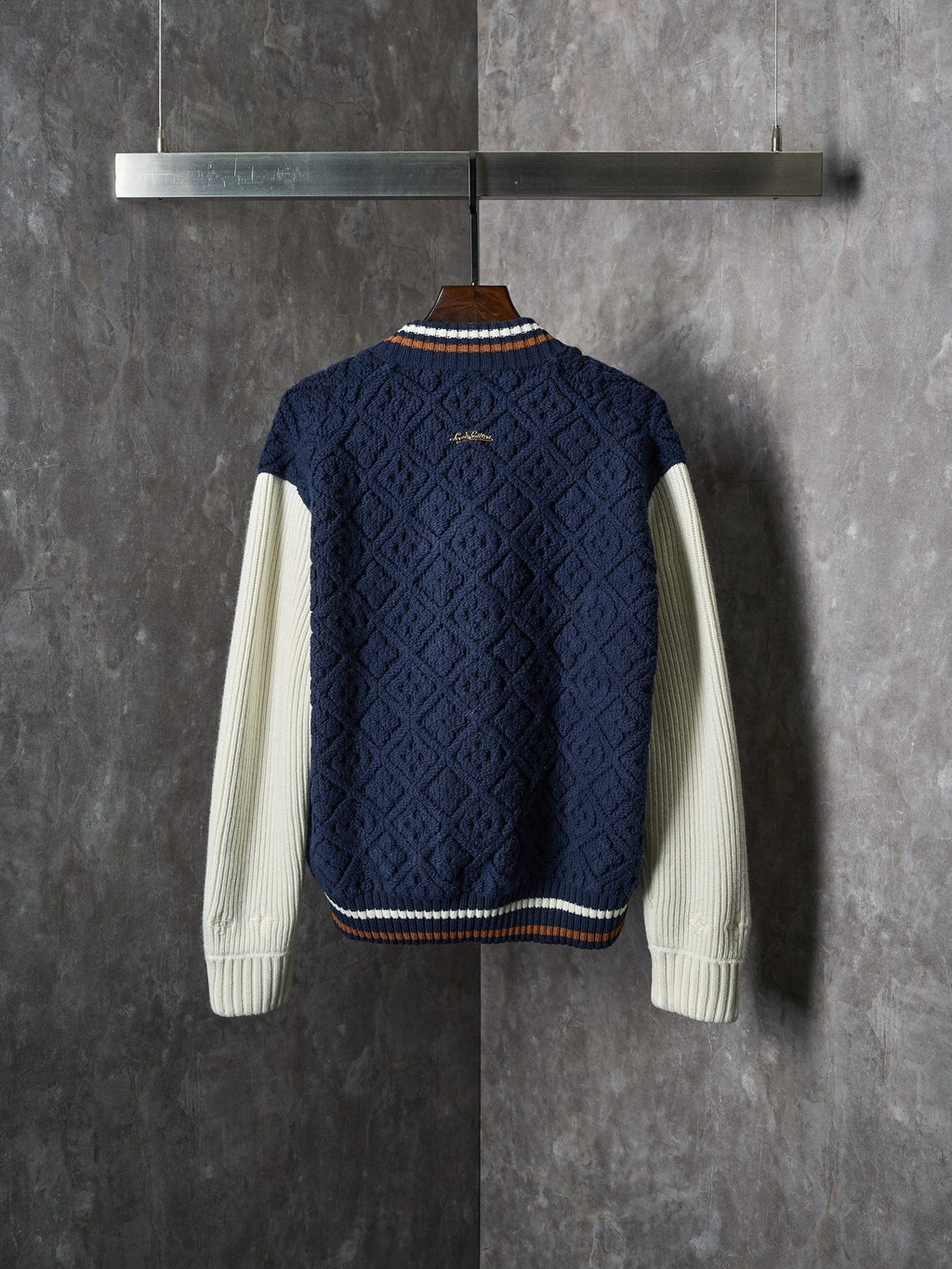LV Terry Cloth Baseball Jacket