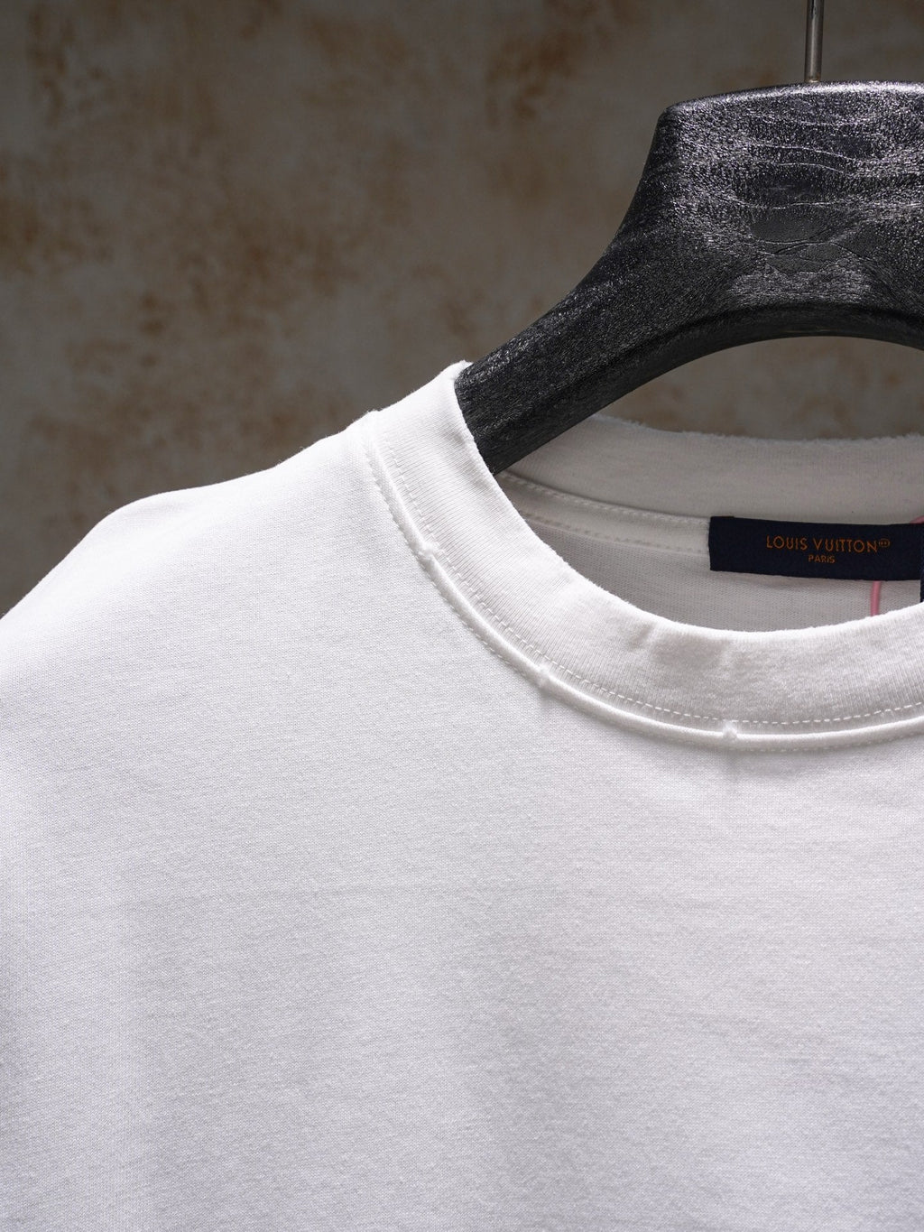 LV Applique Embroidered T-Shirt