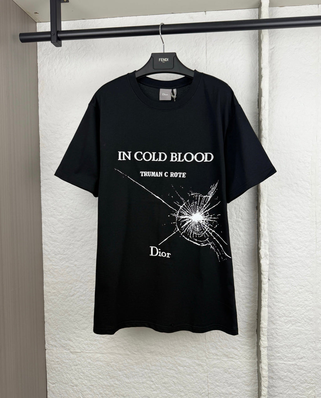 Dior Book Cover Embroidered T-Shirt