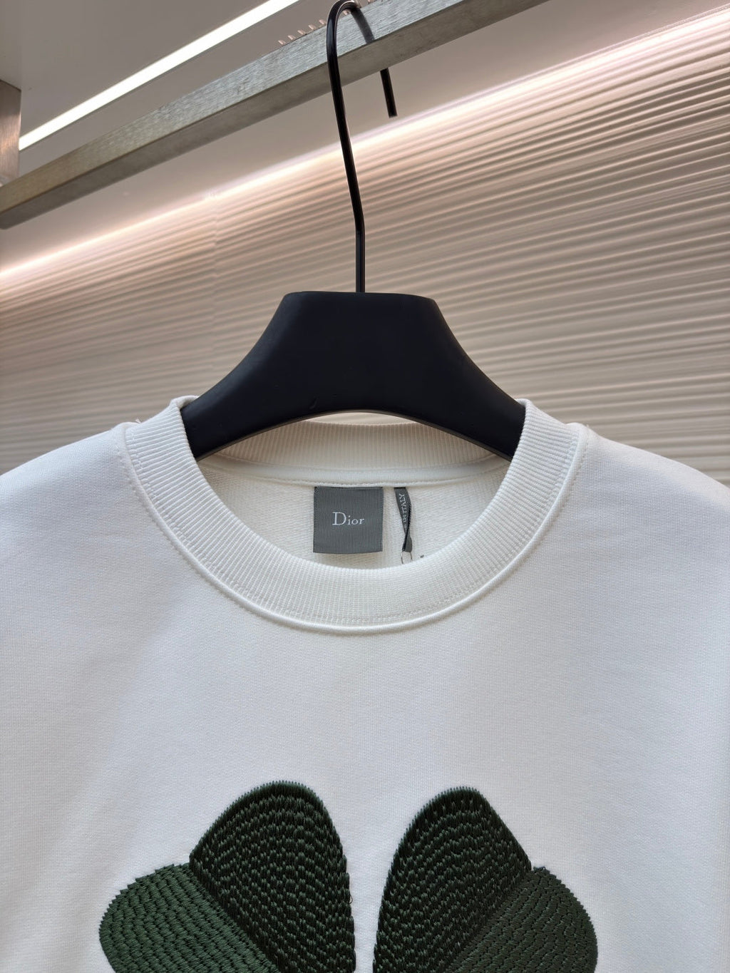 Dior Clover Crew Neck Sweatshirt