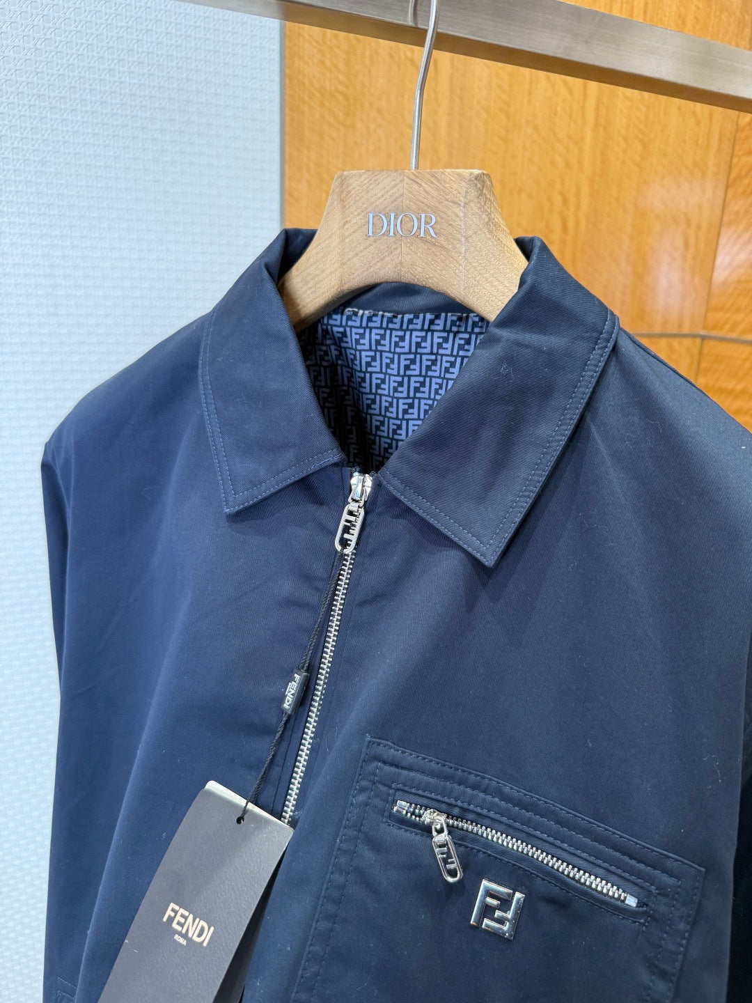 Fendi Double Applique Jacket