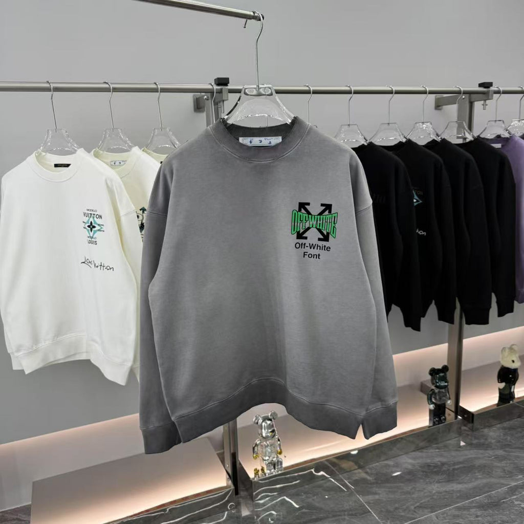 OFF Crew Neck Sweater