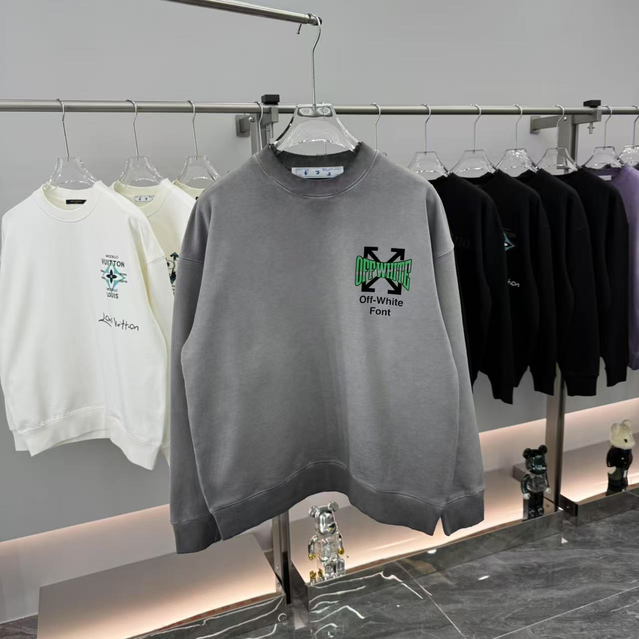 OFF Crew Neck Sweater