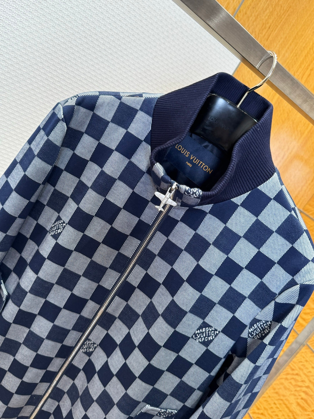 LV Jacket Checkered board