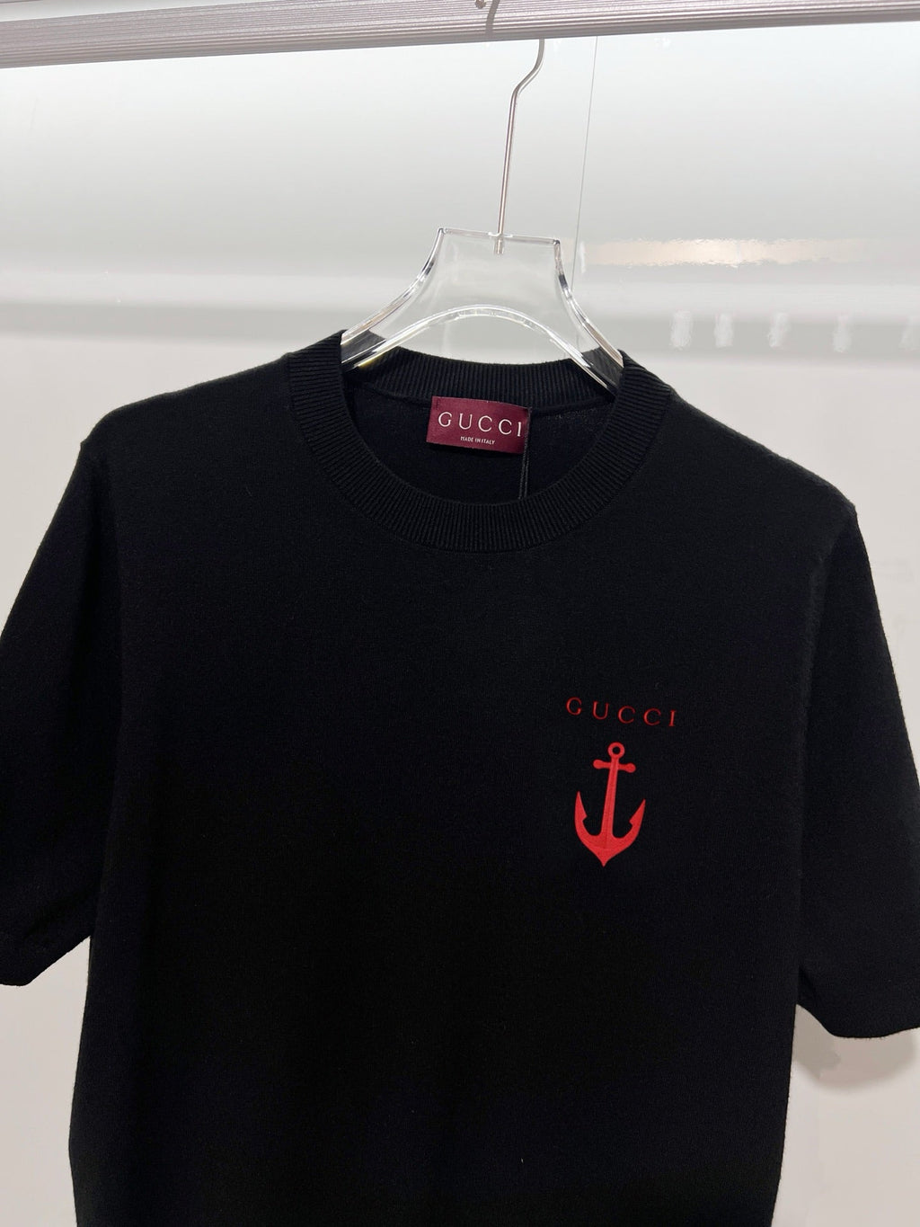 Gucci Crew Neck Embroidered T-Shirt