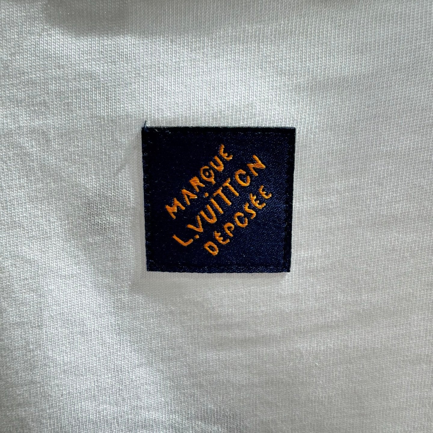 LV Round Neck Short Sleeve Shirt