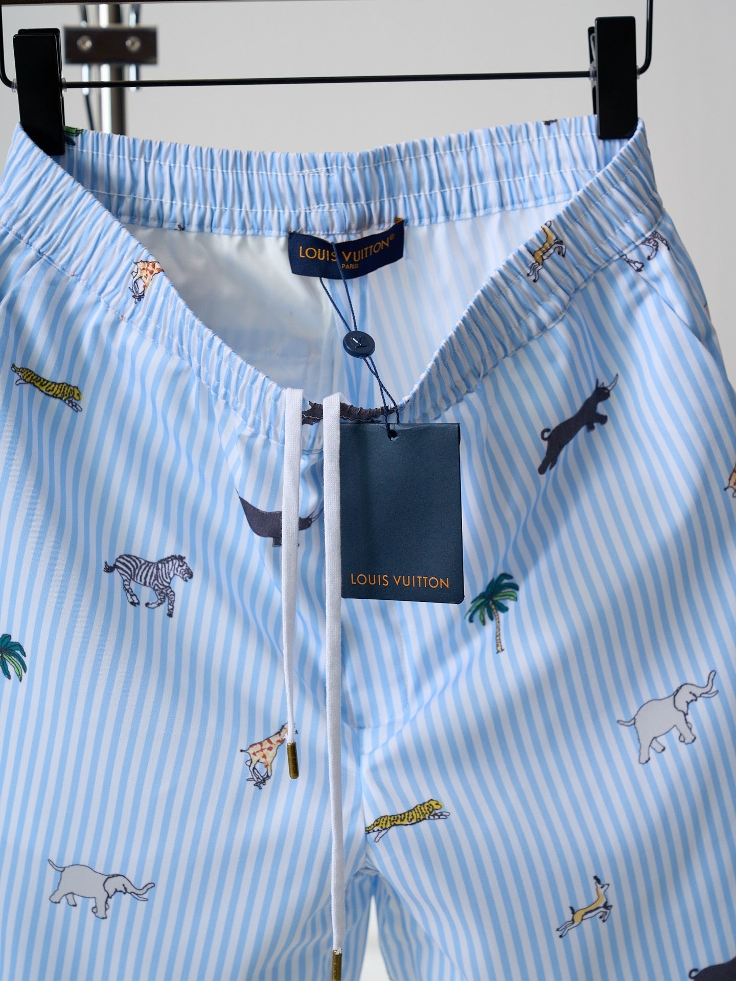 LV Strip/Animal Shorts