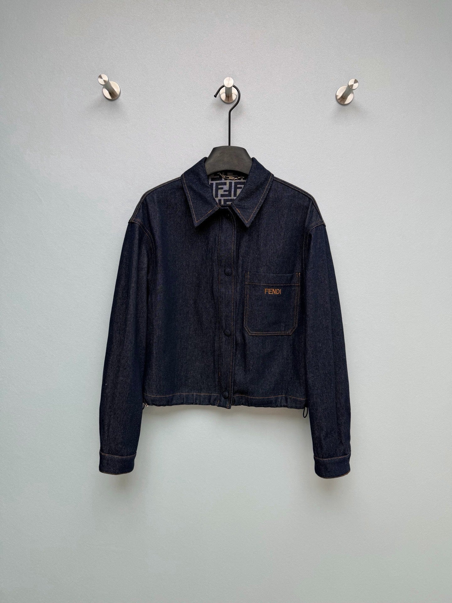 Women Fendi Denim Jacket