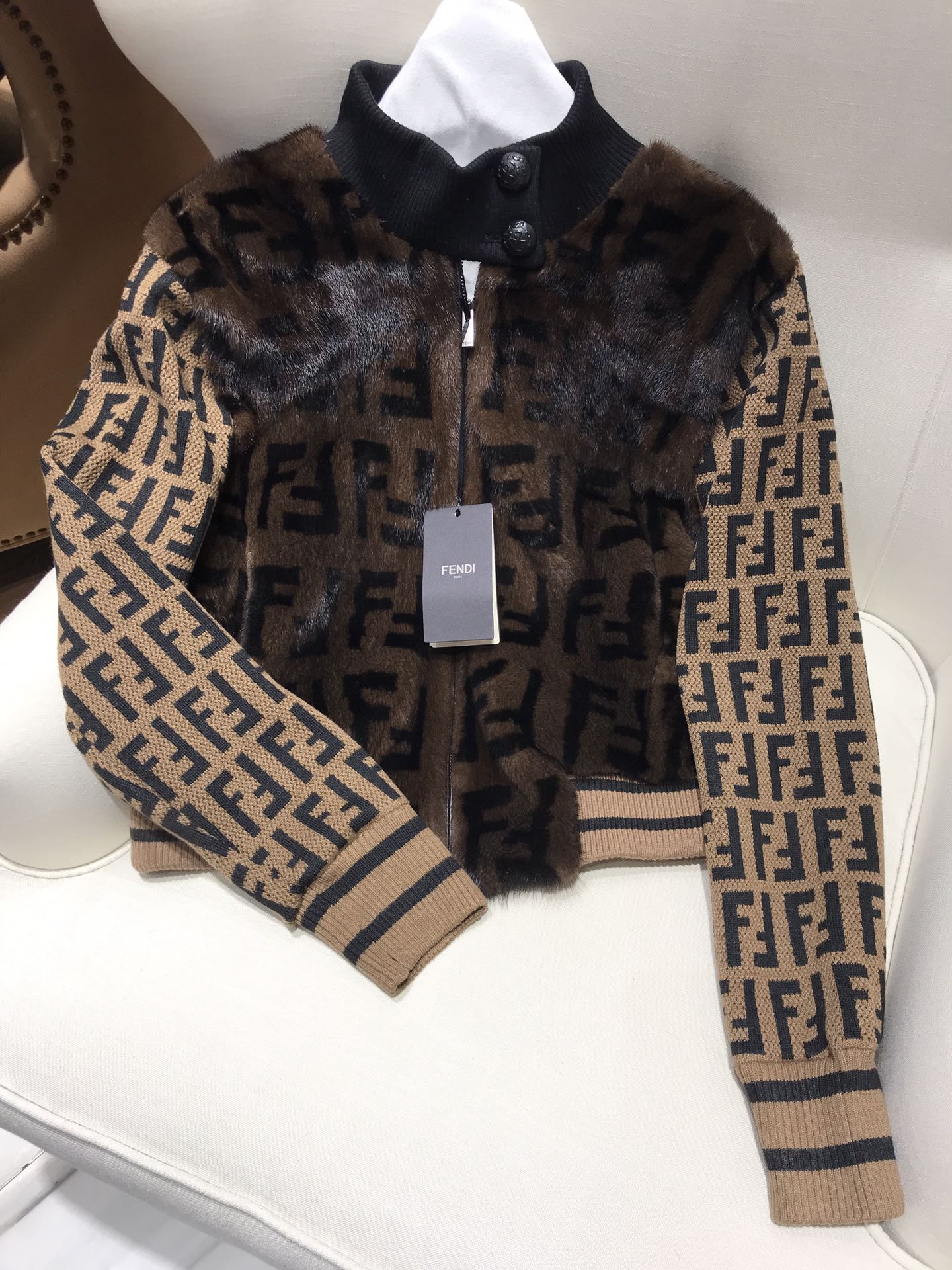 Fendi Mink Coat Jacket