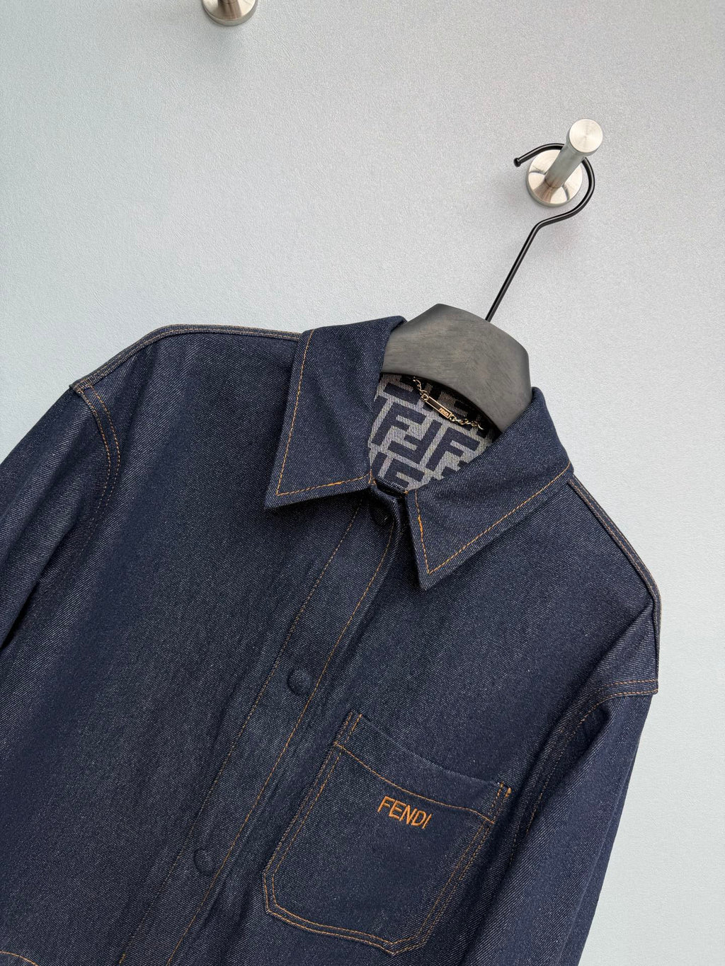 Women Fendi Denim Jacket