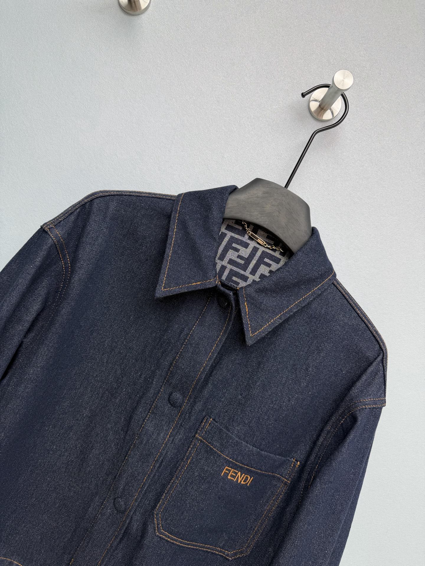 Women Fendi Denim Jacket