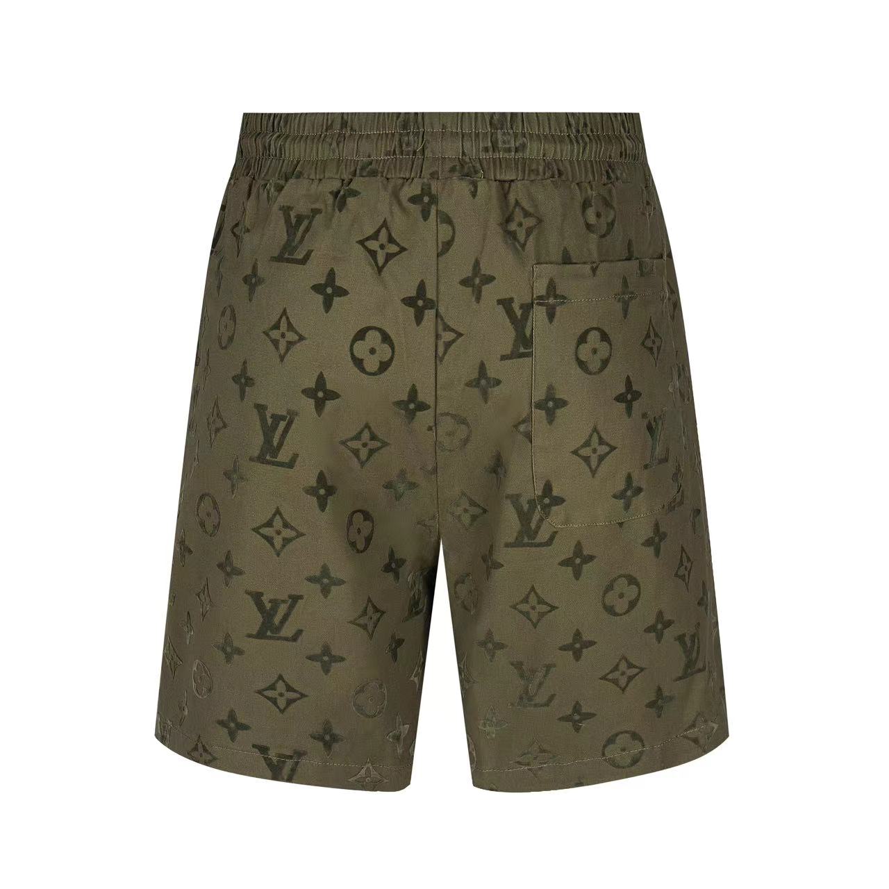 LV Flocked Shorts