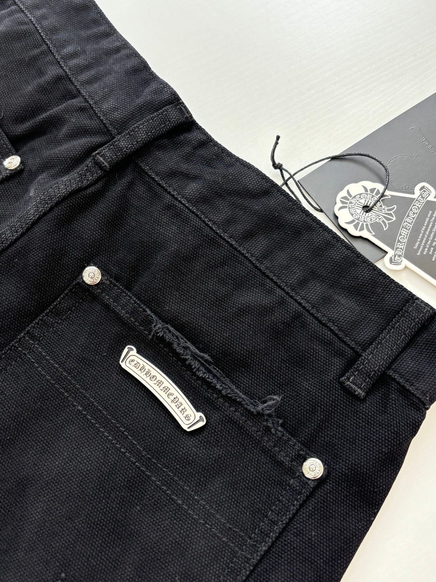 Chrome Heart Denim Shorts