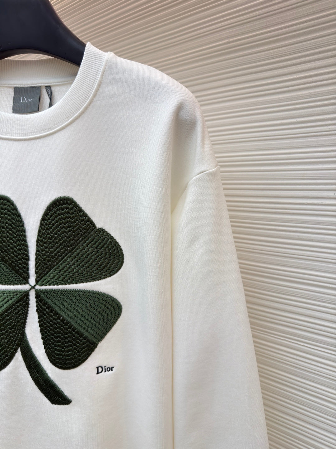 Dior Clover Crew Neck Sweatshirt