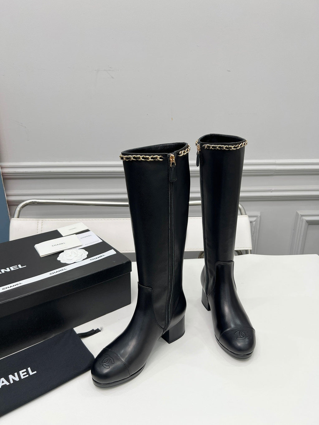 Women's Changel Signature Double C boots