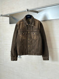 LV Coffee Denim Jacket