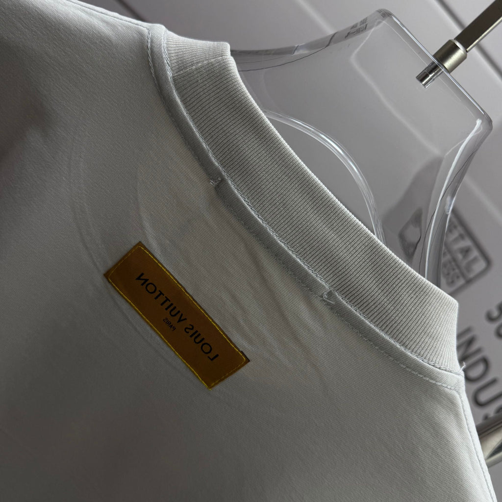 LV 3D Silicon Cotton T-Shirt