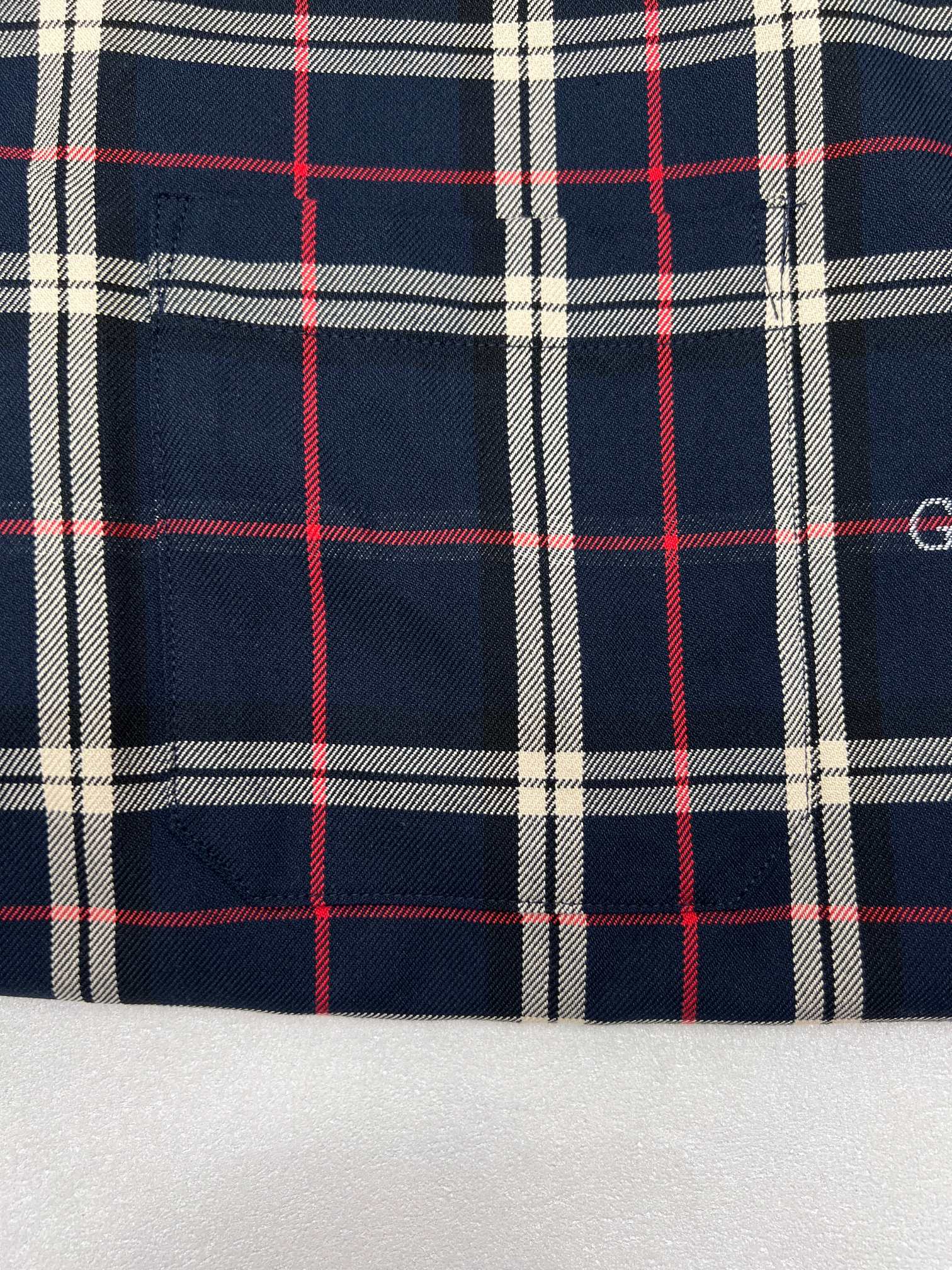 Gucci Plaid Shirt