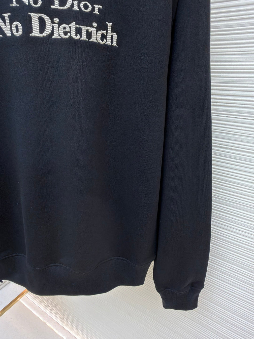 Dior Embroidered Crew Neck Sweatshirt
