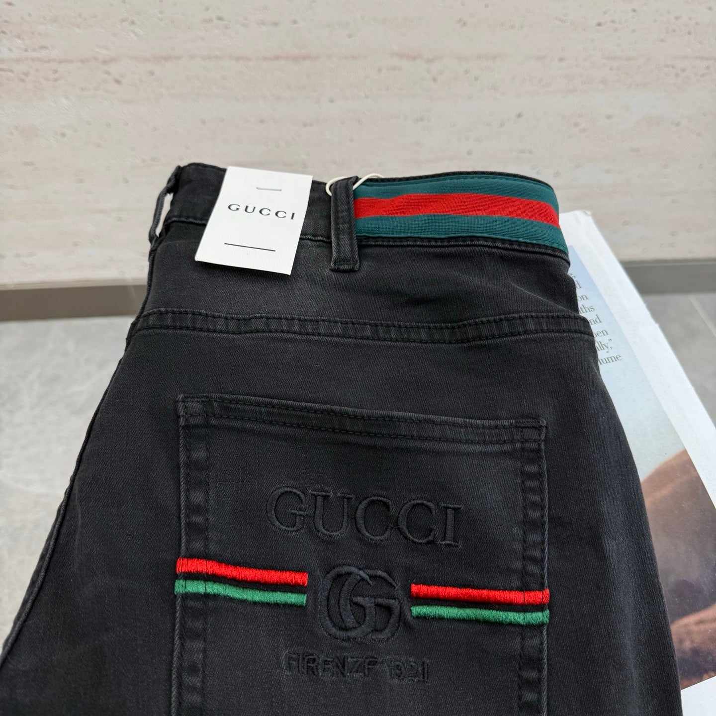 Gucci Black Denim Jeans
