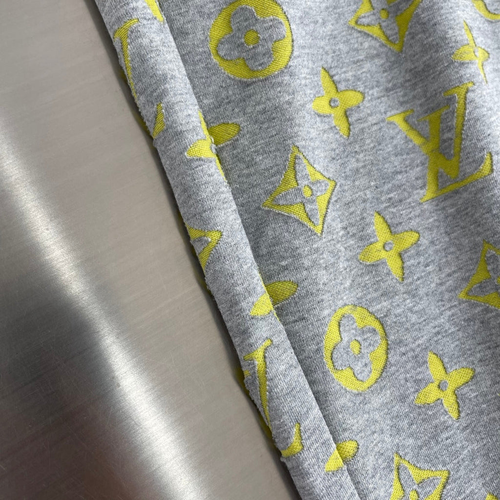 LV Burnout Patchwork Shorts