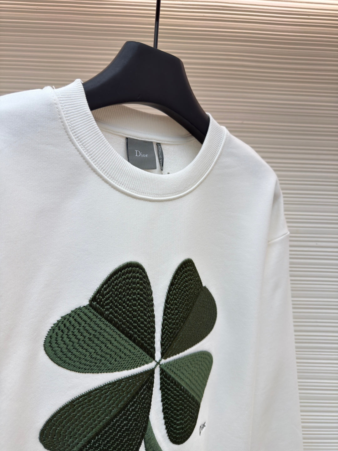 Dior Clover Crew Neck Sweatshirt