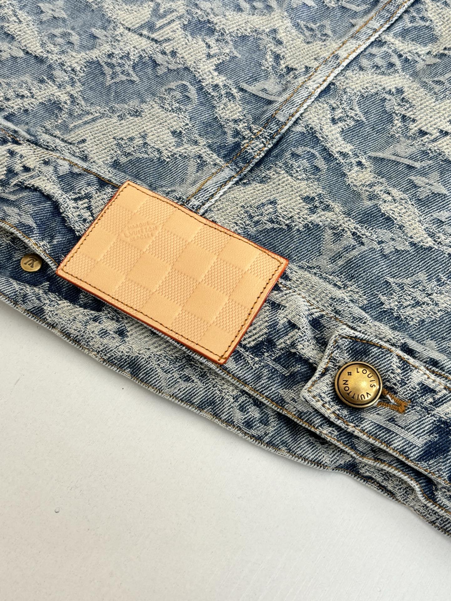 LV Monogram trucker denim Jacket/ pants