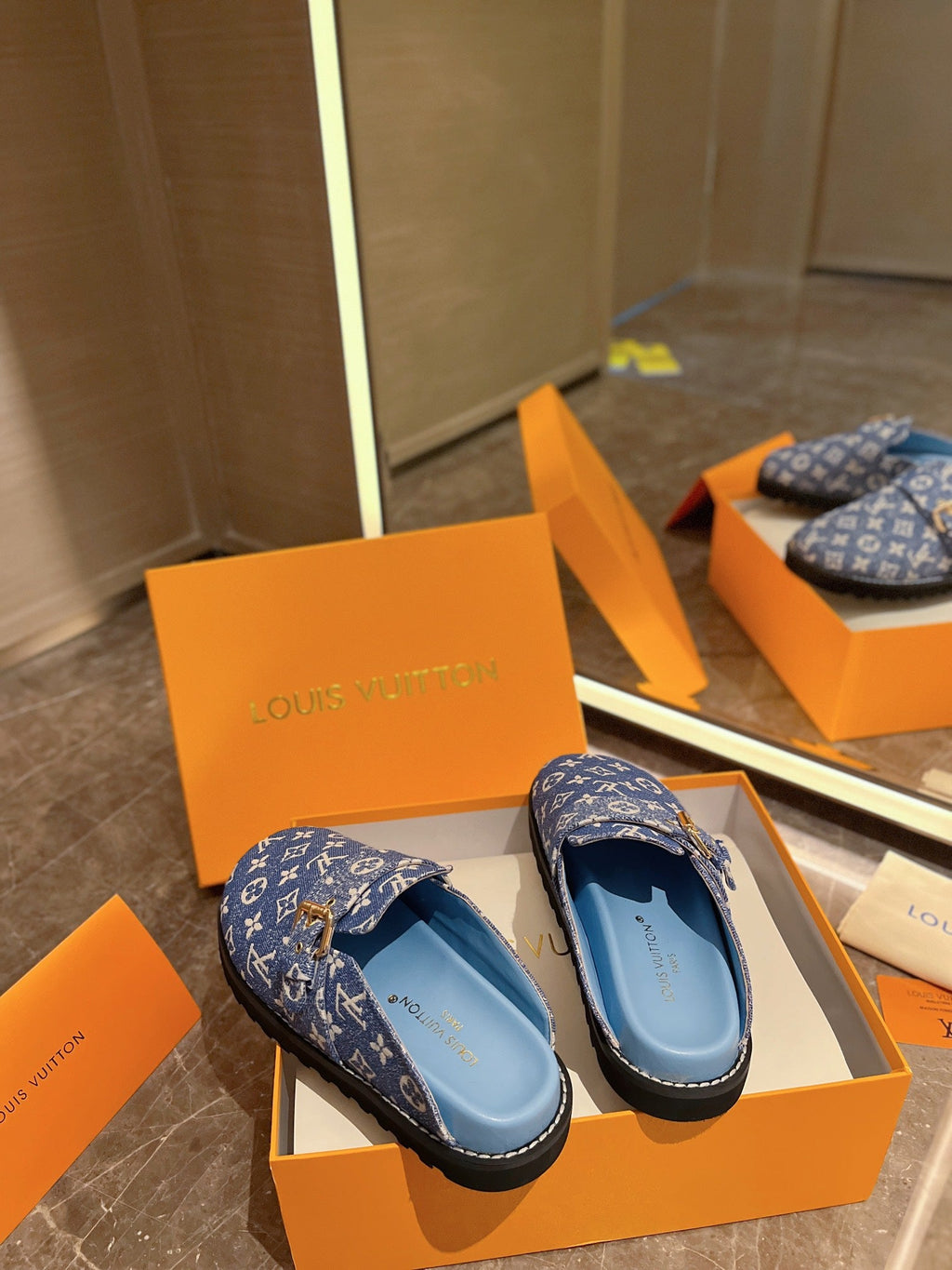 LV slippers