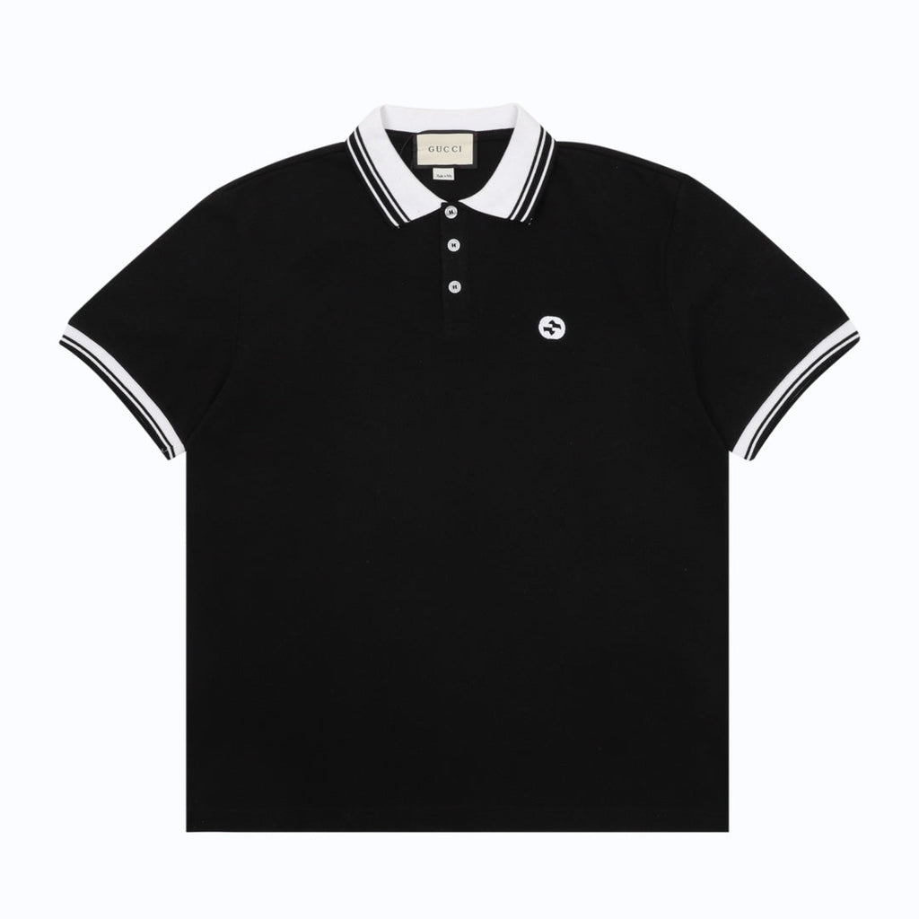 Gucci embroidered Polo short sleeve shirt