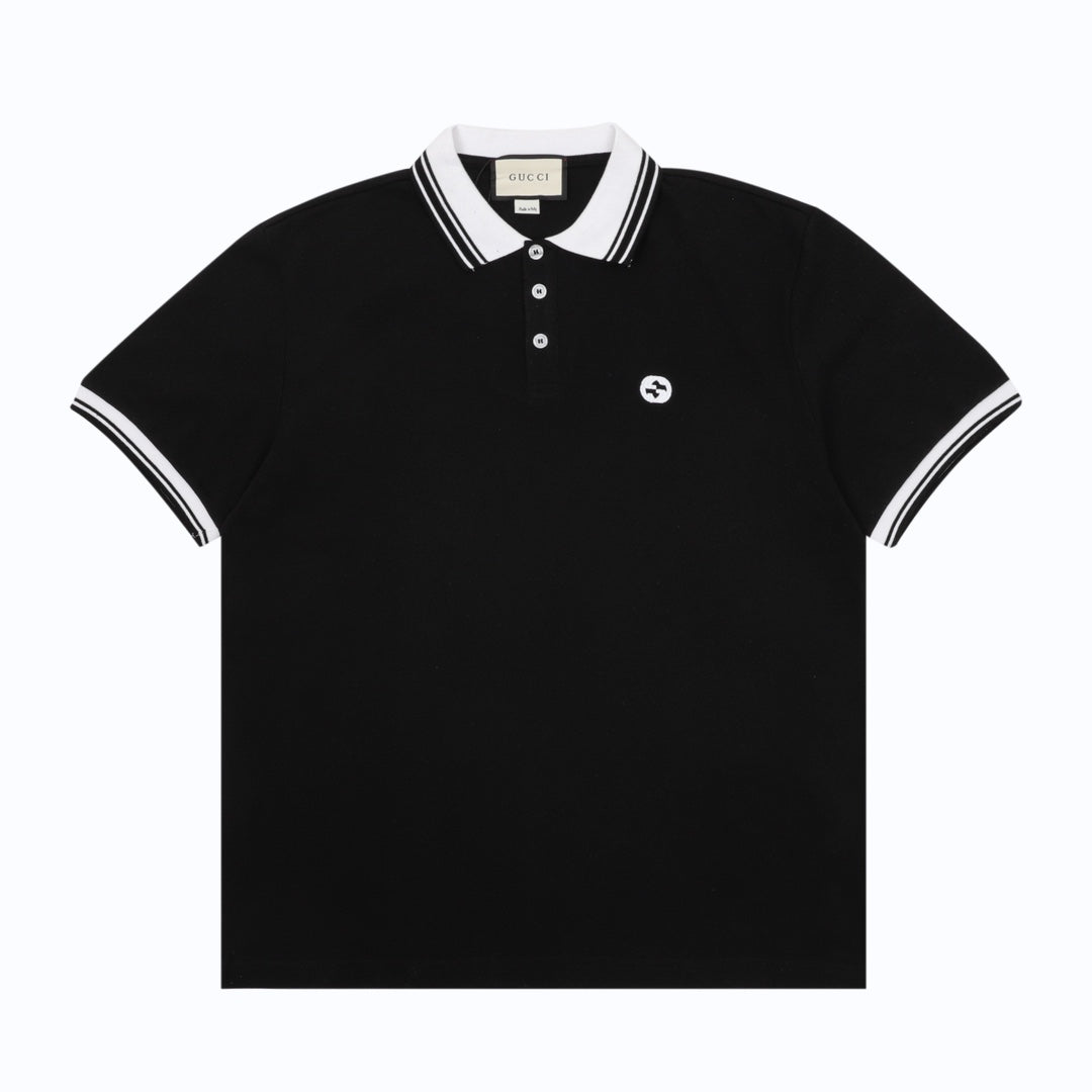 Gucci embroidered Polo short sleeve shirt