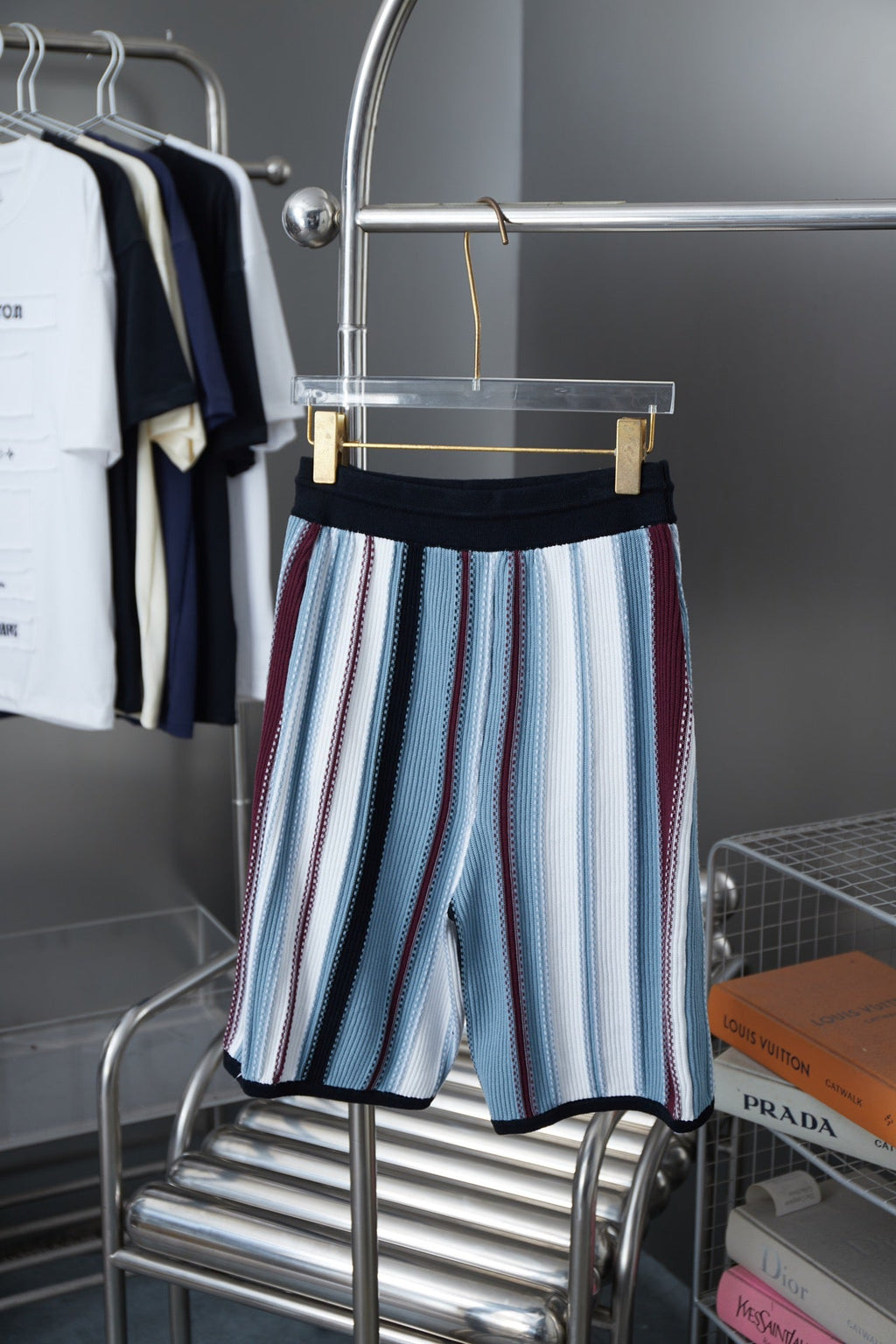 LV Cotton Short Sleeve Shorts