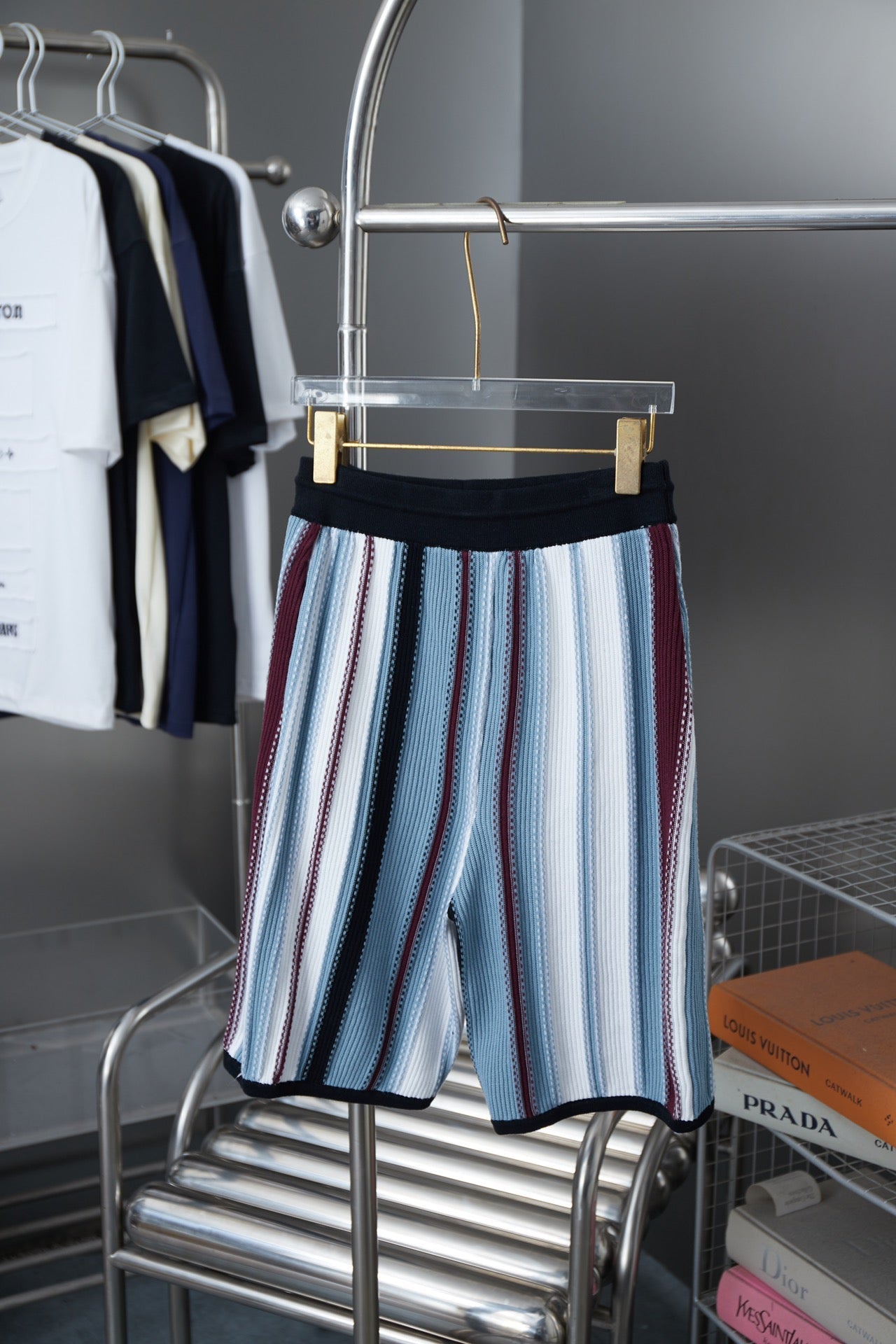 LV Cotton Short Sleeve Shorts