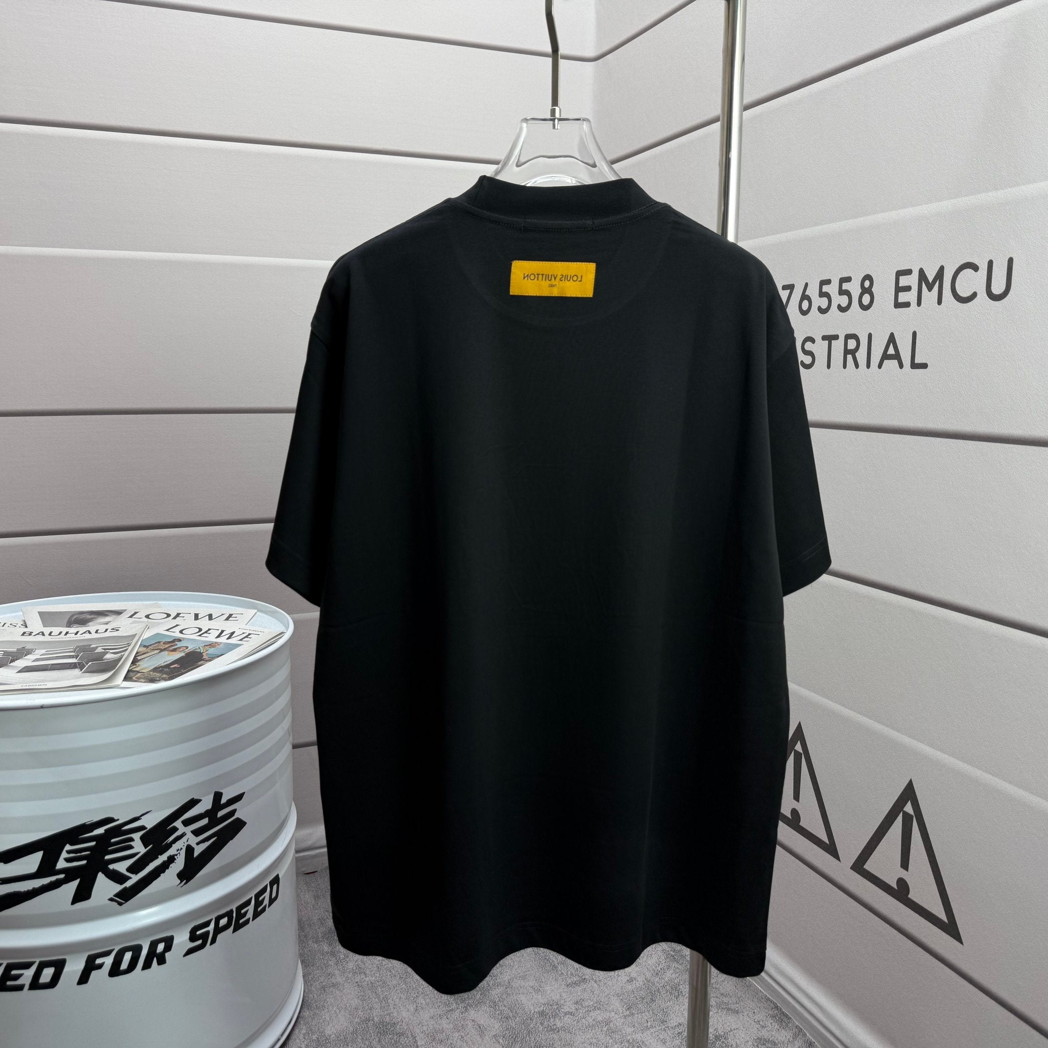 LV 3D Silicon Cotton T-Shirt
