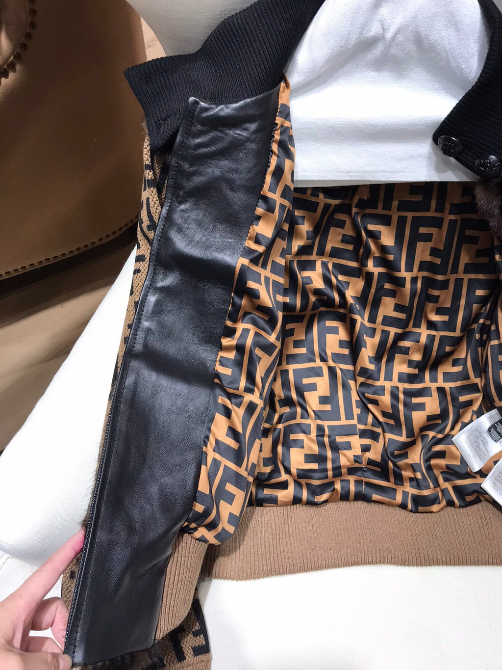 Fendi Mink Coat Jacket