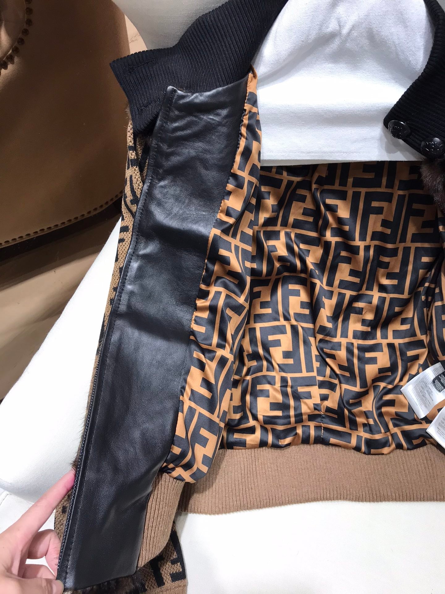 Fendi Mink Coat Jacket