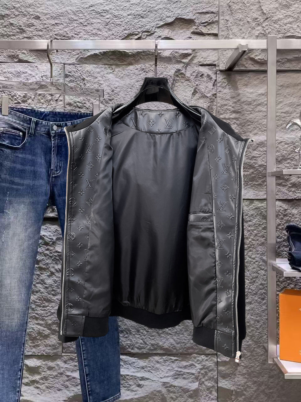 LV Leather Jacket