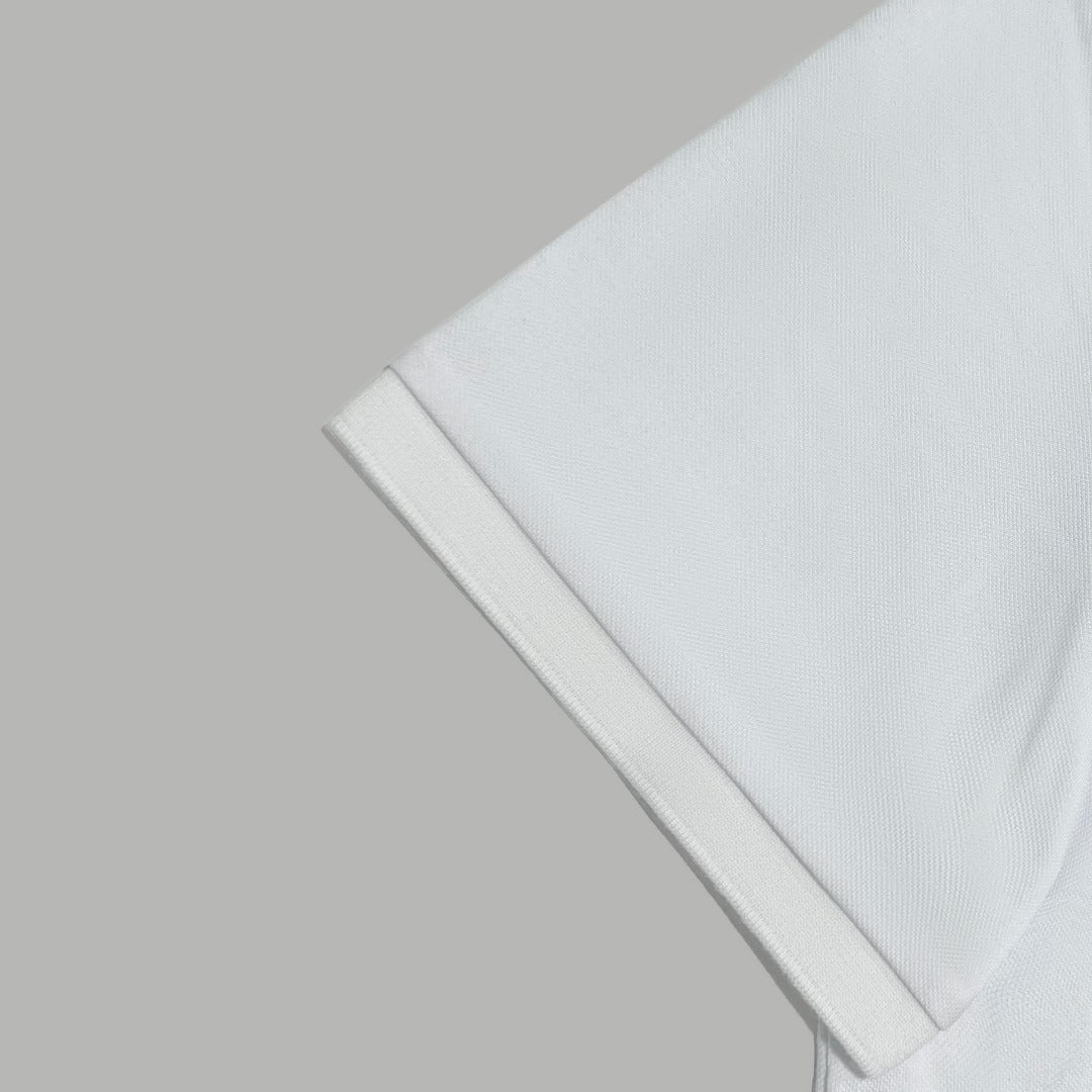 Gucci foam letter lapel  Polo shirt