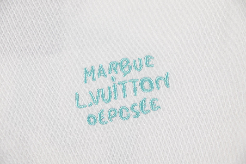 LV Embroidered T-Shirt