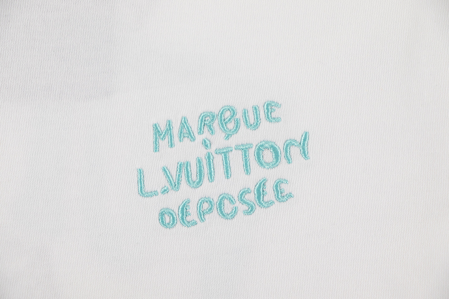 LV Embroidered T-Shirt