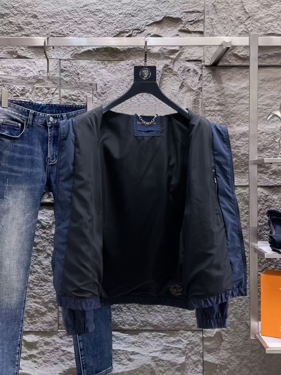 LV Navy Blue Jacket