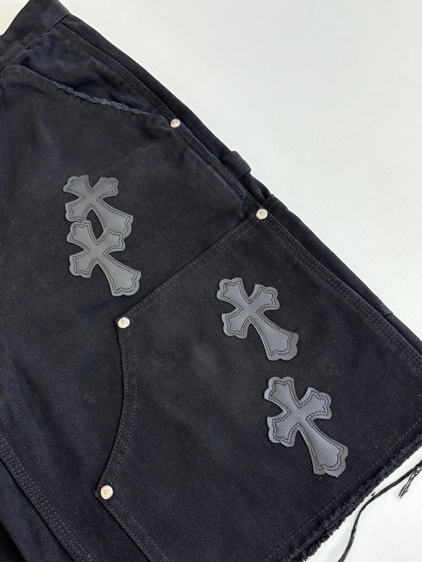Chrome Heart Denim Shorts