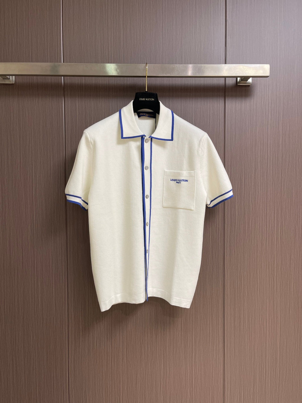 LV Embroidered Knit Shirt